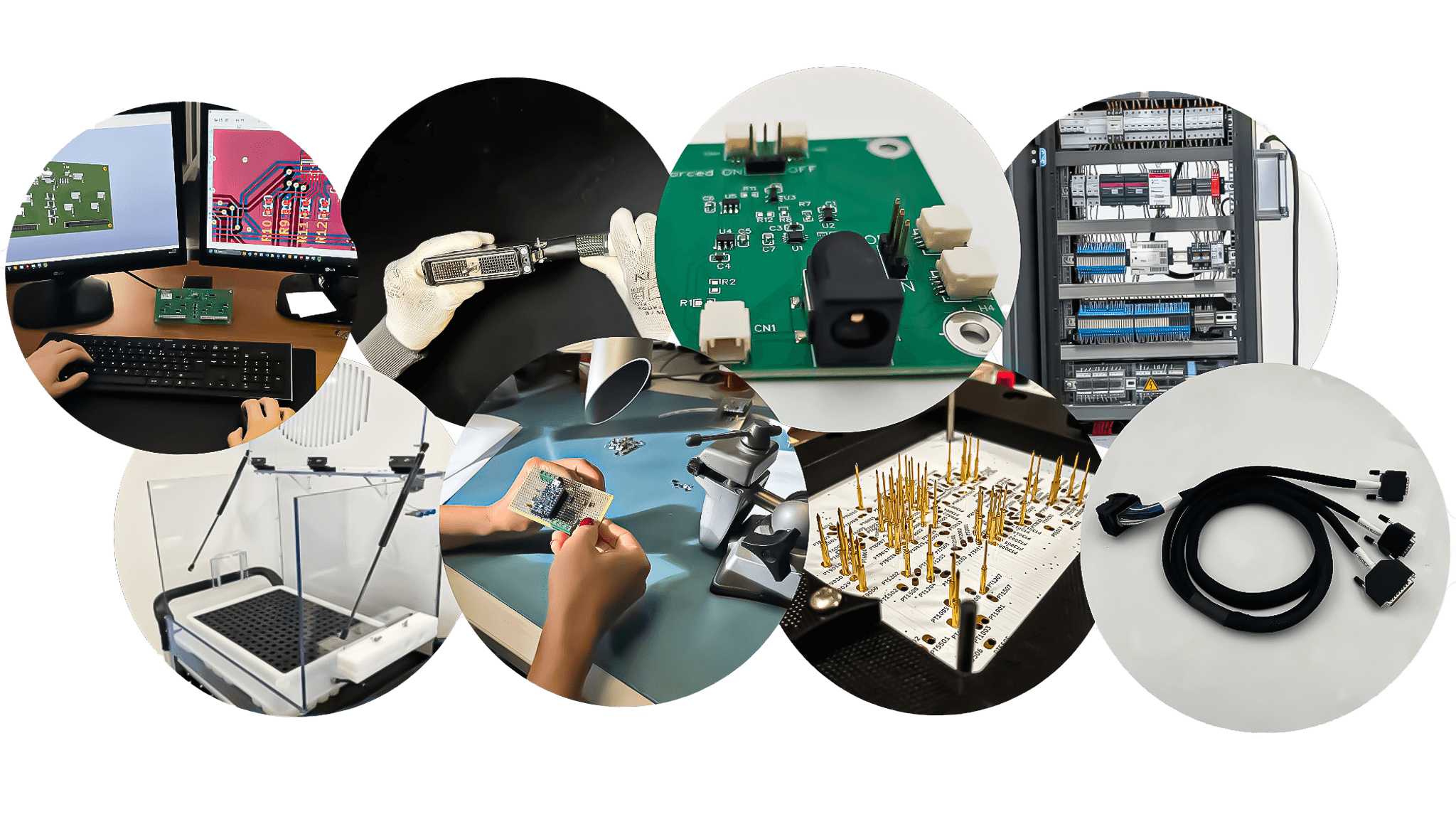 Electronics, Electronic Components, Printed Circuit Board (PCB), Electronic Subcontracting, Electronic Systems, Electronic Technologies, Electronic Design, Technological Innovation, Electronic Hardware, Electronic Production
Microcontroller, BGA (Ball Grid Array), SMD (Surface-Mounted Devices), IoT (Internet of Things), Semiconductors, Electronic Sensors, Renewable Energy and Electronics, Embedded Systems, Power Supply, Lithium-Ion Batteries
Consumer Electronics, Automotive Electronics, Industrial Electronics, Medical Electronics, Communication Electronics, Power Electronics, Industrial Automation, Audio and Video Technology, Robotics and Electronics, Security Electronics
Electronics R&D (Research and Development), Electronic Circuit Design, Electronic Prototype Manufacturing, Electronic Engineering Outsourcing, Electronic Equipment Repair, Circuit Testing and Validation, Electronics Consulting, PCB Design, Electronic Component Assembly, Rapid Electronic Prototyping
Process Automation, Internet of Things (IoT), Blockchain and Electronics, Artificial Intelligence and Electronics, Sustainable Electronics, Smartphones and Electronic Components, 5G and Electronics, Embedded Technologies, Wearable Technologies, Green and Eco-Friendly Electronics
Electronics Market, Electronics Trends 2025, Future of Electronics, Electronics in Europe, Export of Electronic Equipment, Electronics Manufacturing in Asia, Energy Consumption in Electronics, Electronics Startups, Fusion of Electronics and Technologies, Evolution of Electronic Materials