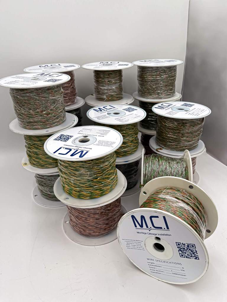 fabrication de fils torsadés, fils torsadés pour électronique, fils torsadés blindés, câblage filaire torsadé, fil torsadé cuivre étamé, atelier fil torsadé, sous-traitant fil torsadé électronique, fil torsadé sur mesure, fils torsadés pour cartes électroniques, câblage torsadé pour systèmes embarqués, câbles torsadés pour connectique électronique, fils torsadés pour signaux faibles, câblage EMI/RFI (contre interférences), câbles torsadés pour équipements sensibles, coupe et torsadage de fils, préparation de câbles torsadés, sertissage de câbles torsadés, fourniture de fils torsadés personnalisés, assemblage de harnais avec fils torsadés, fils torsadés multibrins, câbles torsadés blindés / non blindés, torsadage manuel ou automatique, fil cuivre étamé torsadé, fils torsadés avec gaine isolante, atelier pour fabrication de câbles torsadés sur mesure, où trouver un sous-traitant pour fils torsadés, câblage torsadé pour environnement industriel, solutions de câblage torsadé anti-interférences, spécialiste câbles torsadés pour électronique embarquée