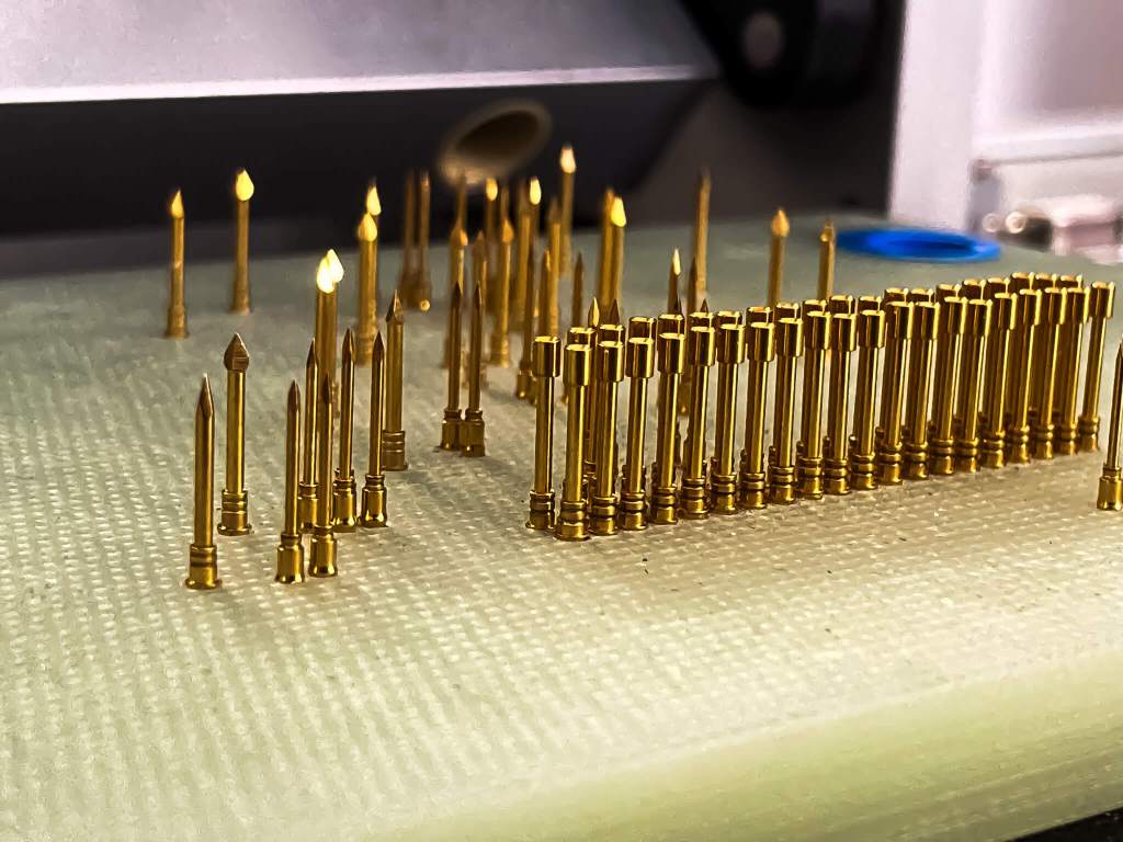 Electronic bed-of-nails, bed-of-nails test bench, electronic test fixture, in-circuit bed-of-nails testing, bed-of-nails manufacturing, bed-of-nails for electronic boards, printed circuit board bed-of-nails testing, PCBA production testing with bed-of-nails, bed-of-nails test solution, custom test bench, functional validation with bed-of-nails, electrical testing via contact points, automated bed-of-nails testing, high-density bed-of-nails, testing tool for electronic boards, bed-of-nails for industrial series, maintenance and repair of bed-of-nails systems, ICT (In-Circuit Test) with bed-of-nails, performance and reliability of test benches, electronic test fixture design